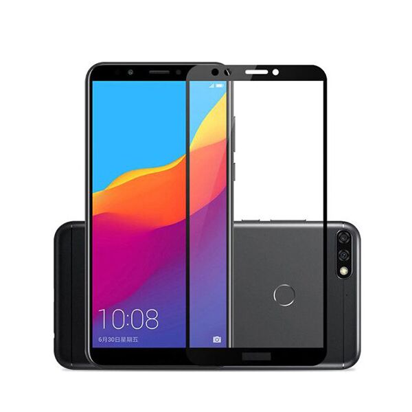 

Захисне скло Glass Full Glue для Huawei Y7 2018 (LDN-LX3) (Чорний)