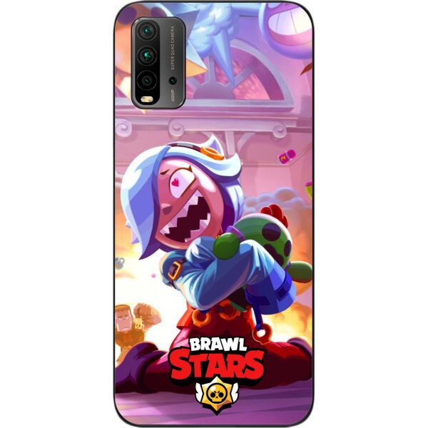 

Силиконовый чехол SMTT для Xiaomi Redmi 9T с картинкой Бравл Старс герой Парк старр Колетт