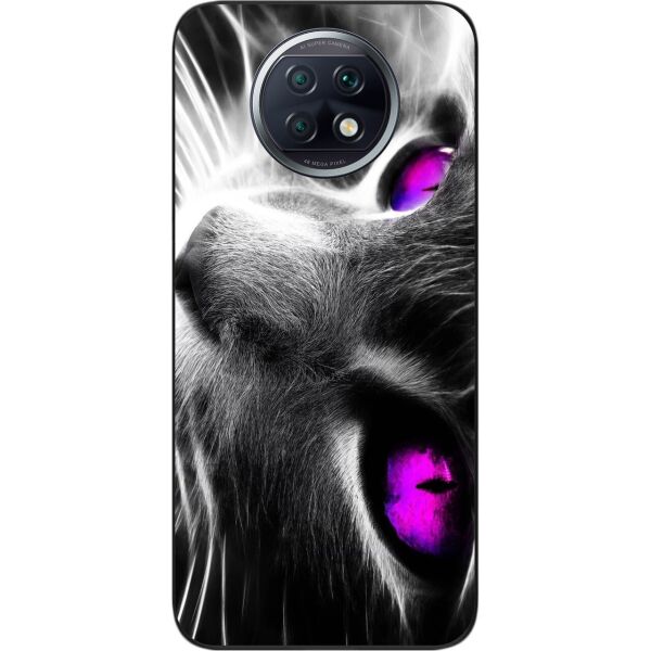 

Оригинальный бампер SMTT для Xiaomi Redmi Note 9T с картинкой Красивый кот