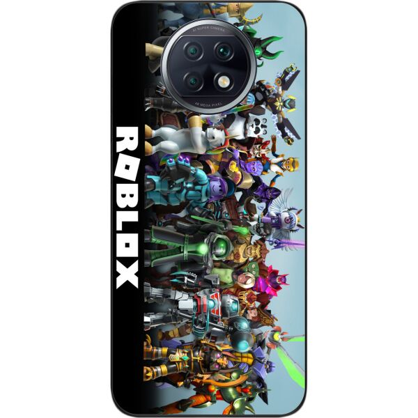 

Силиконовый чехол SMTT для Xiaomi Redmi Note 9T с картинкой Roblox Герой