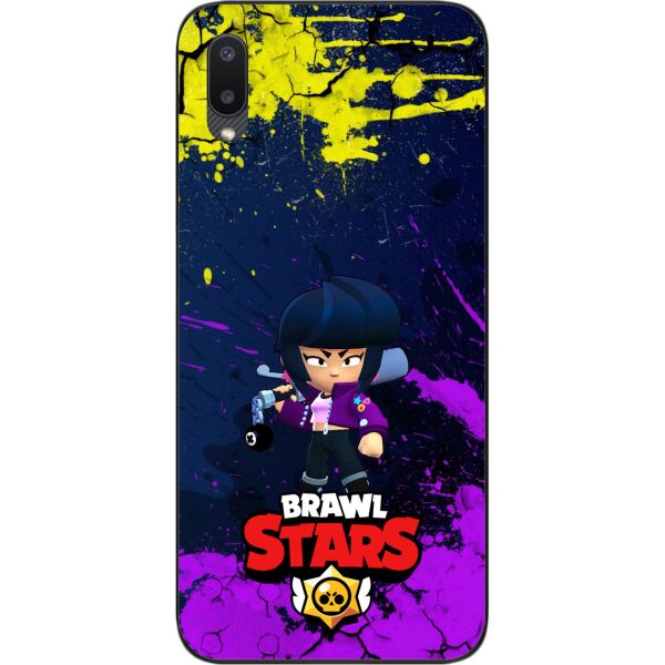 

Силиконовый чехол SMTT для Samsung A02 Galaxy A022 с картинкой Бравл Старс герой Биби