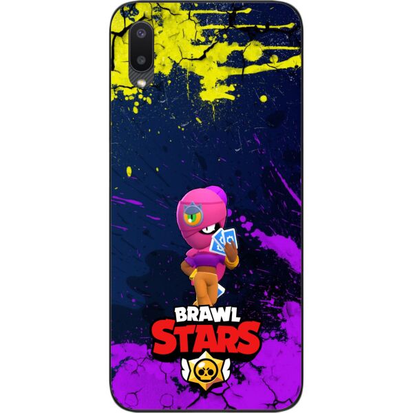 

Силиконовый чехол SMTT для Samsung A02 Galaxy A022 с картинкой Бравл Старс герой Тара