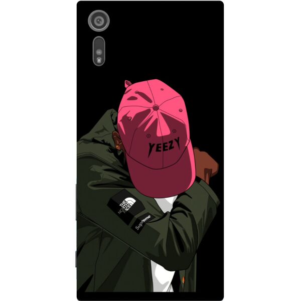 

Силиконовый бампер Casemarket с изображением для Sony Xperia XZ f8332 Парень в кепке