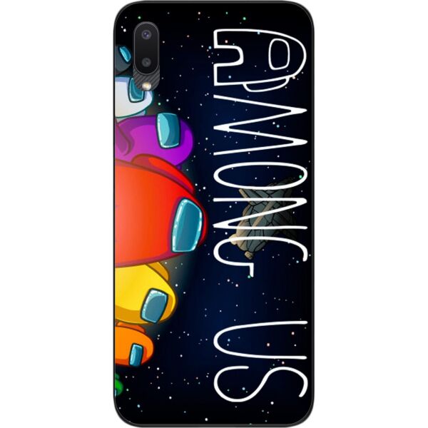 

Силиконовый чехол SMTT для Samsung A02 Galaxy A022 с картинкой Among us Среди нас