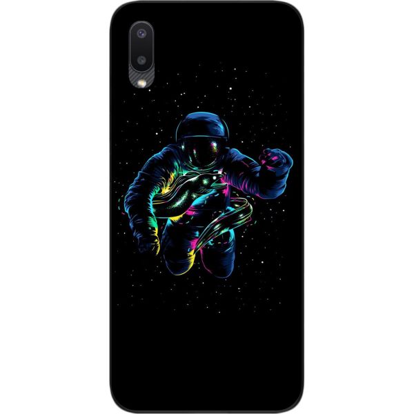 

Чехол силиконовый SMTT для Samsung A02 Galaxy A022 с картинкой В космосе