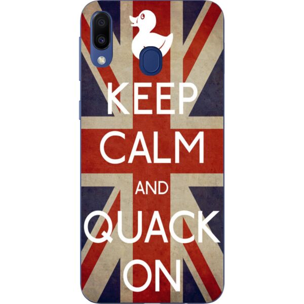 

Чехол силиконовый Casemarket с картинкой для Samsung A40 2019 Galaxy A405F Keep calm