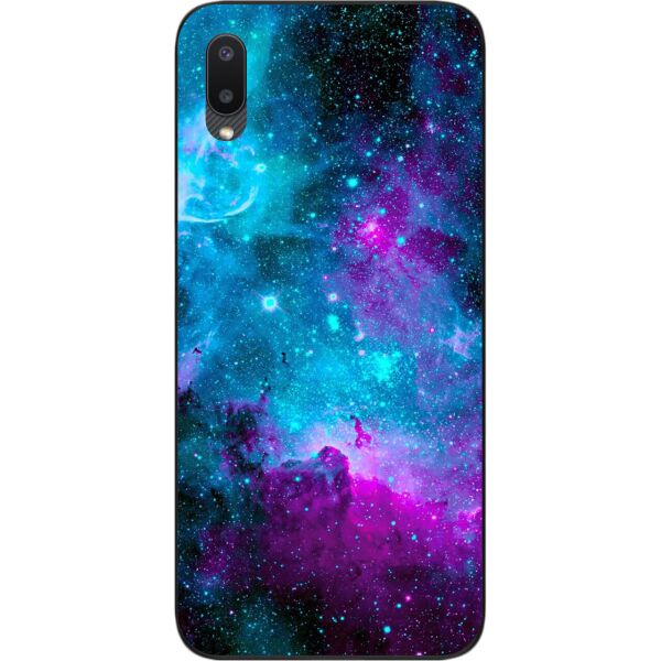 

Чехол силиконовый SMTT для Samsung A02 Galaxy A022 с картинкой Космос