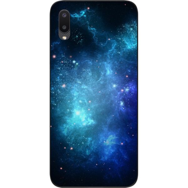 

Чехол силиконовый SMTT для Samsung A02 Galaxy A022 с картинкой Небосвод
