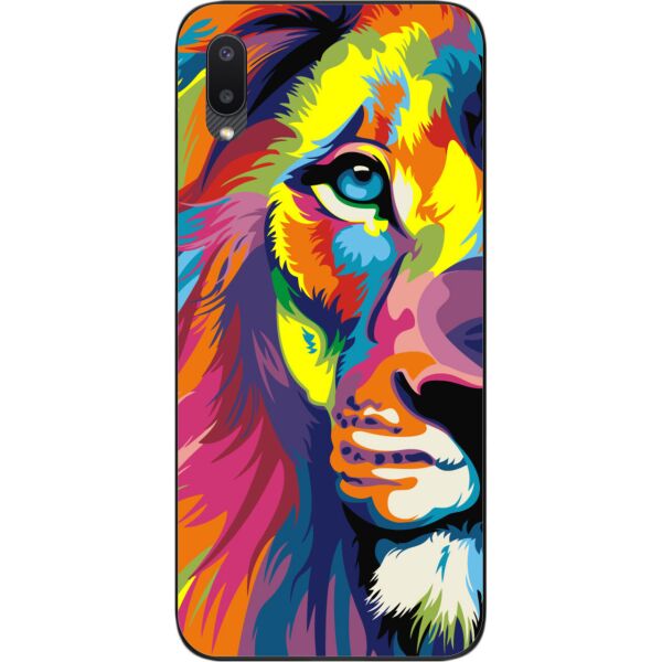 

Бампер силиконовый SMTT для Samsung A02 Galaxy A022 с рисунком Яркий лев