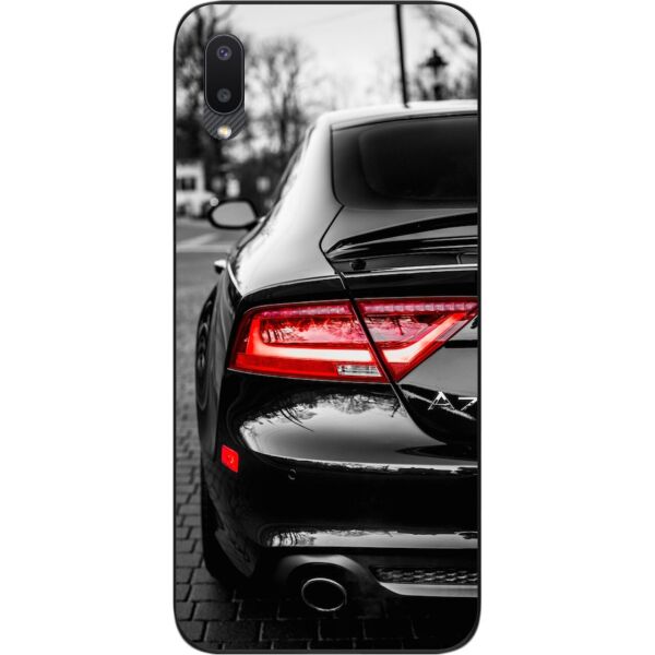 

Бампер силиконовый SMTT для Samsung A02 Galaxy A022 с рисунком Машина