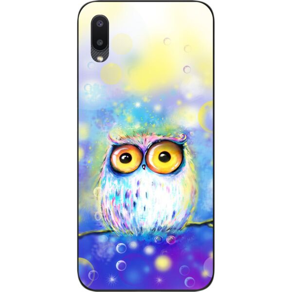 

Бампер силиконовый SMTT для Samsung A02 Galaxy A022 с рисунком Сова