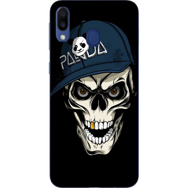 

Силиконовый бампер Casemarket с изображением для Samsung A40 2019 Galaxy A405F Череп в кепке