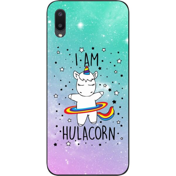 

Оригинальный силиконовый чехол SMTT для Samsung A02 Galaxy A022 с картинкой Единорог
