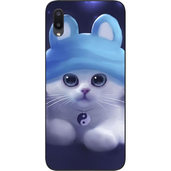 

Оригинальный бампер SMTT для Samsung A02 Galaxy A022 с картинкой Котик