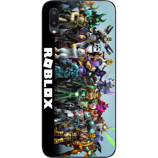 

Силиконовый чехол SMTT для Samsung A02 Galaxy A022 с картинкой Roblox Герой