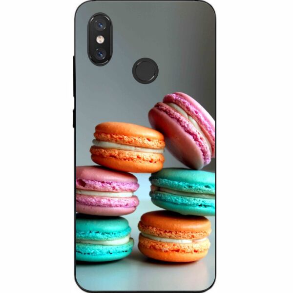 

Чехол силиконовый Casemarket с картинкой для Xiaomi Mi 8 Французский макарон