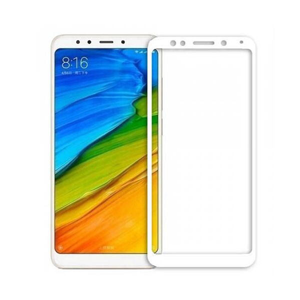 

Захисне скло Glass Full Glue для Xiaomi Redmi 5 (Білий)
