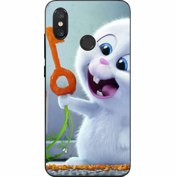 

Бампер силиконовый чехол Casemarket с картинкой для Xiaomi Mi 8 Кролик