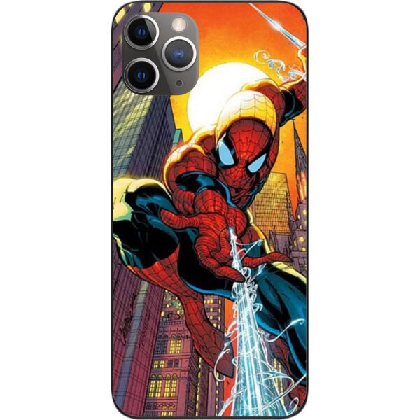 

Чехол силиконовый SMTT для iPhone 11 Pro с картинкой Человек паук