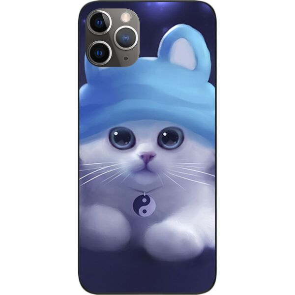 

Силиконовый бампер SMTT для iPhone 11 Pro с изображением Котик