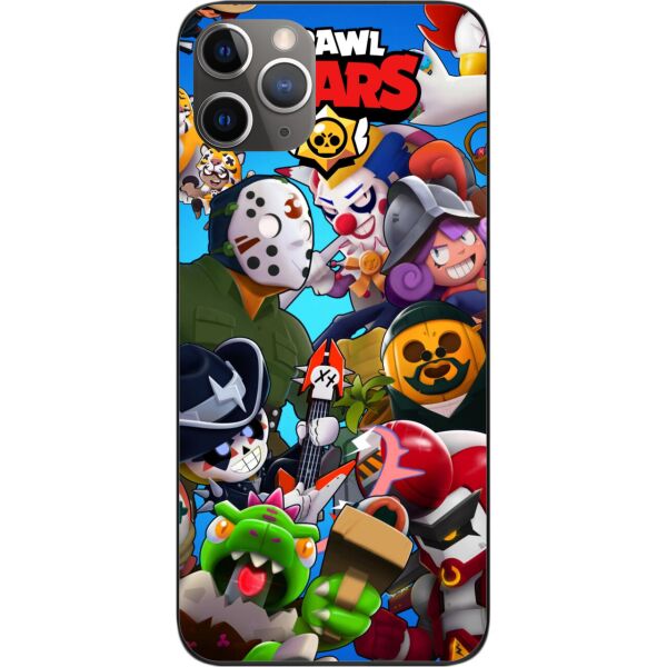 

Силиконовый бампер SMTT для iPhone 11 Pro с изображением Бравл Старс