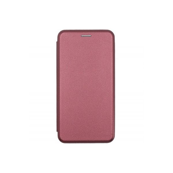 

Чохол-книжка Premium Leather для Meizu 15 (Бордовий)