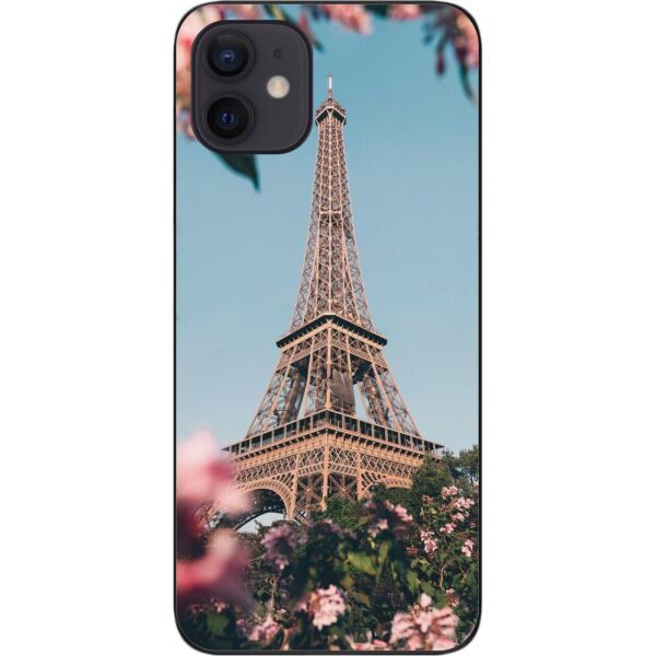 

Чехол силиконовый SMTT для iPhone 12 с картинкой Башня