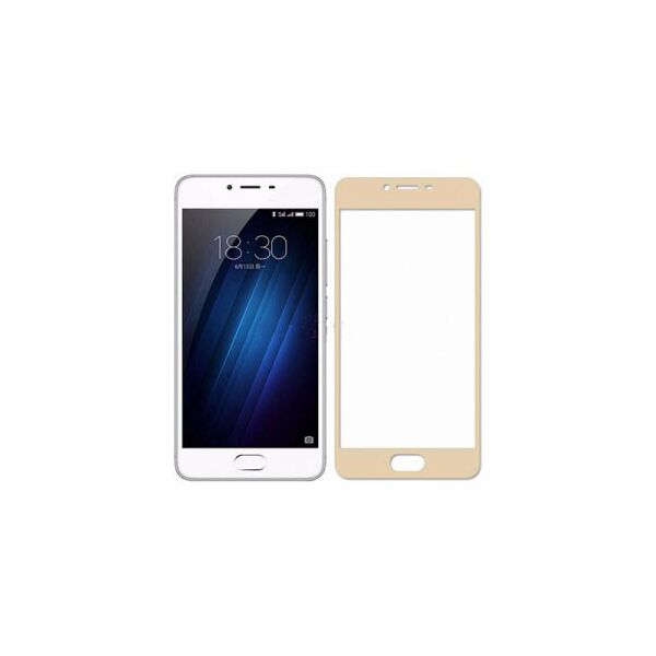 

Захисне скло Glass Full Screen для Meizu U20 (Золотий)