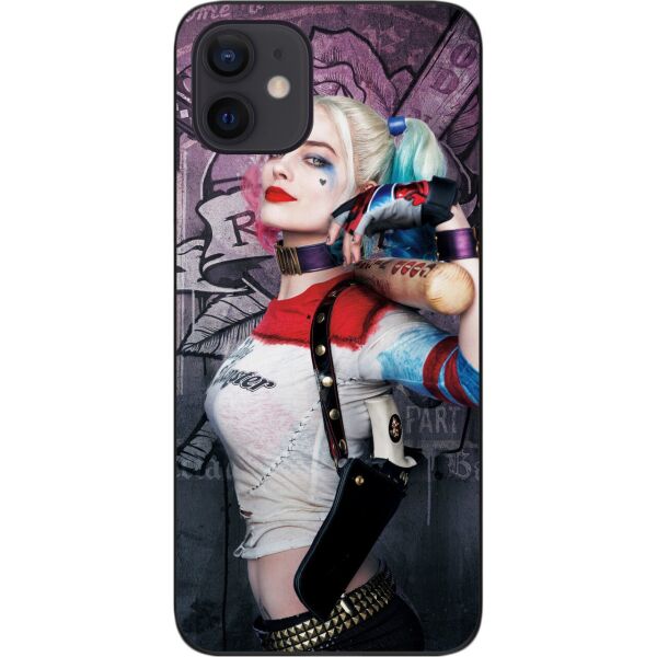 

Бампер силиконовый SMTT для iPhone 12 с рисунком Харли Квин