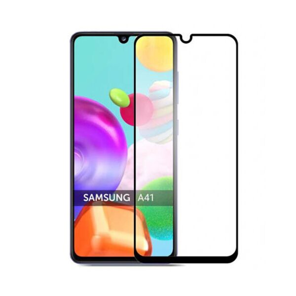 

Захисне скло Glass Full Glue для Samsung A415 Galaxy A41 (Чорний)