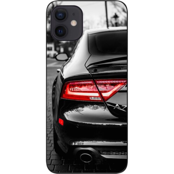 

Силиконовый чехол SMTT для iPhone 12 с картинкой Авто