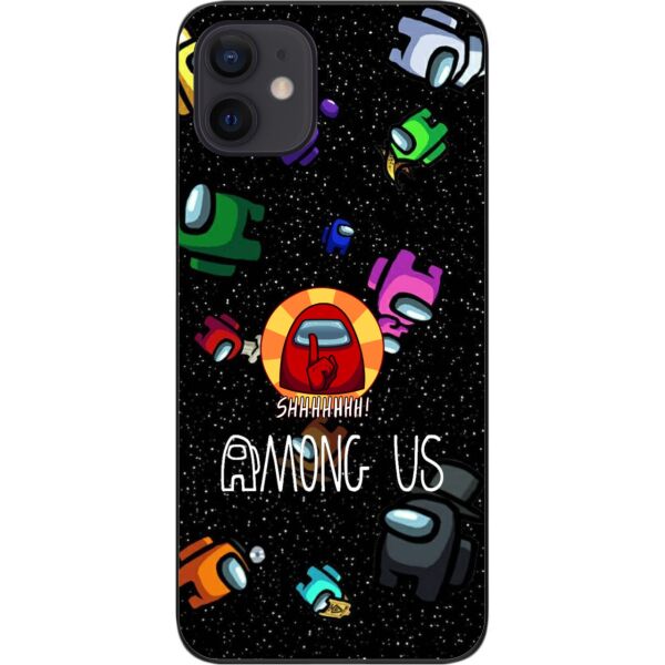 

Оригинальный силиконовый чехол SMTT для iPhone 12 с картинкой Among us Тихо