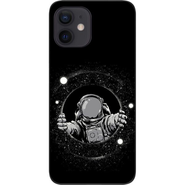 

Силиконовый чехол SMTT для iPhone 12 mini с картинкой Обзор космонавта