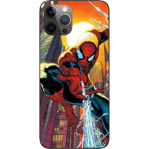 

Чехол силиконовый SMTT для iPhone 12 Pro с картинкой Человек паук