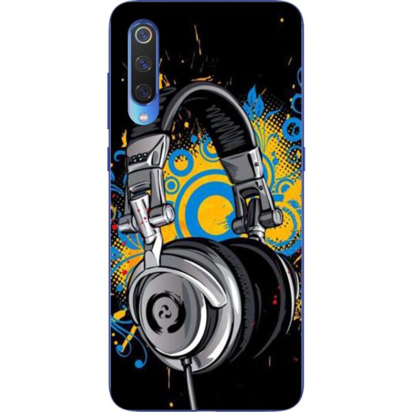 

Чехол Casemarket с картинкой силиконовый для Xiaomi Mi 9 Наушники