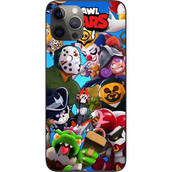 

Силиконовый бампер SMTT для iPhone 12 Pro с изображением Бравл Старс