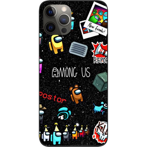 

Оригинальный силиконовый чехол SMTT для iPhone 12 Pro с картинкой Among us Найди меня