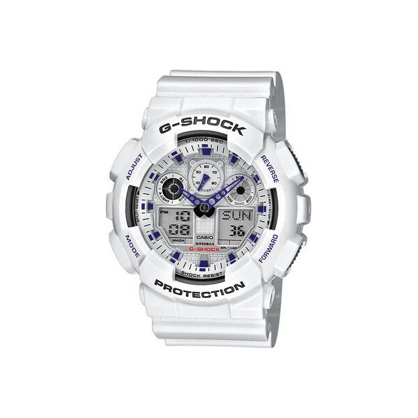 

Часы CASIO GA-100A-7AER G-SHOCK 51mm 20ATM