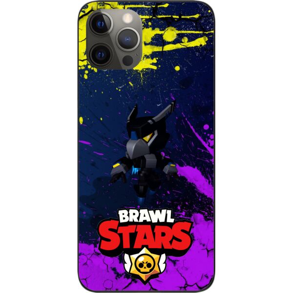 

Оригинальный чехол SMTT для iPhone 12 Pro с картинкой Бравл Старс герой Ворон Меха