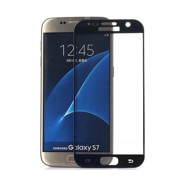 

Захисне скло Glass Full Glue для Samsung G930 Galaxy S7 (Чорний)