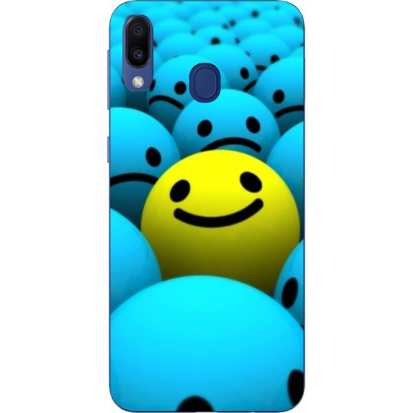 

Бампер силиконовый чехол Casemarket с картинкой для Samsung Galaxy A20 Смайлы