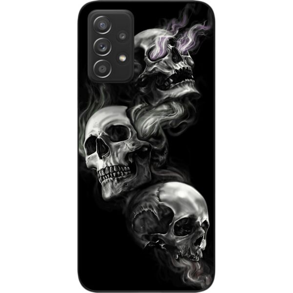 

Бампер силиконовый SMTT для Samsung A52 Galaxy A525F с рисунком Три черепа