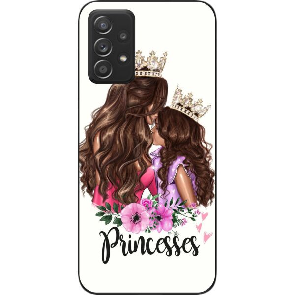 

Силиконовый бампер SMTT для Samsung A52 Galaxy A525F с изображением Принцессы