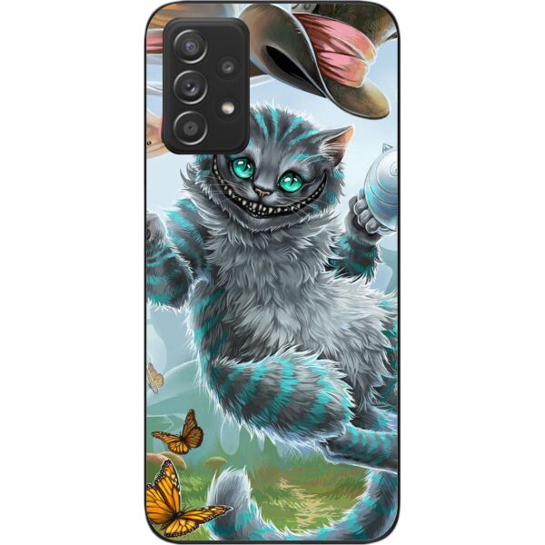

Чехол силиконовый SMTT для Samsung A72 Galaxy A725F с картинкой Чеширский кот