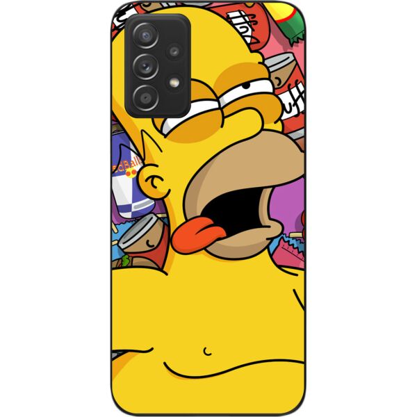 

Чехол силиконовый SMTT для Samsung A72 Galaxy A725F с картинкой Гомер