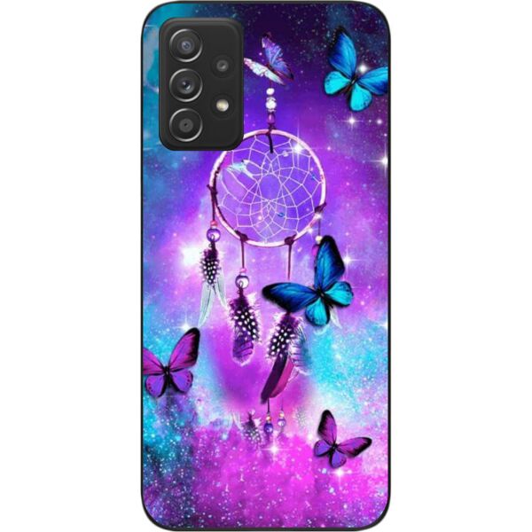 

Бампер силиконовый SMTT для Samsung A72 Galaxy A725F с рисунком Бабочки и оберег