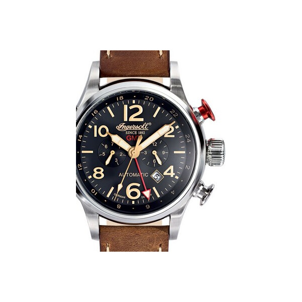 

Часы Ingersoll IN3218BK Lawrence GMT Automatik