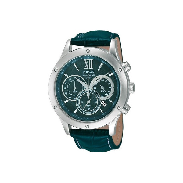 

Часы Pulsar PU2063X1 Herrenuhr Chronograph silber schwarz 5 ATM