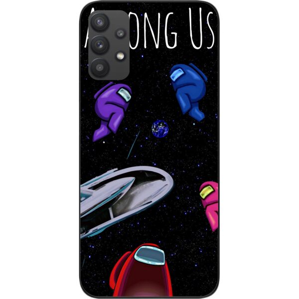 

Силиконовый чехол SMTT для Samsung A32 Galaxy A325 с картинкой Among us Играем
