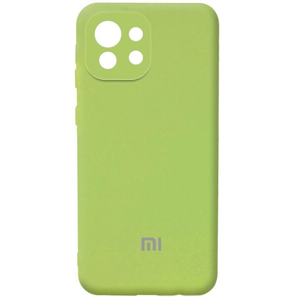 

Чехол Silicone Cover Full Camera (AA) для Xiaomi Mi 11 Lite (Мятный / Mint) (1173173)